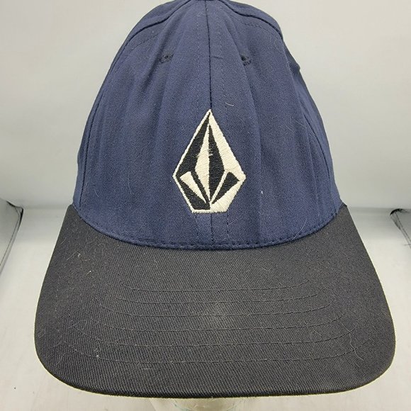 Volcom Full Stone Dark Blue Hat Cap Casual Lightweight Outdoors - Picture 1 of 9